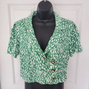 ASOS animal print top size 8
